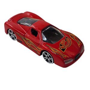 Suntoys Express Wheels Launch Speedsters Top Racer Red Flame Die-Cast Car 1:64